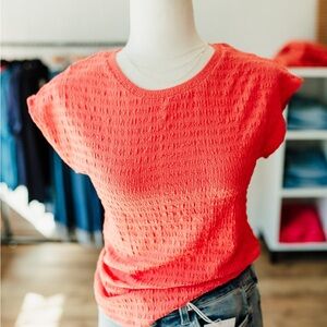 HYFVE Crew Neck Textured Top S